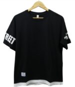 Camiseta con estampado simple, semi lisa