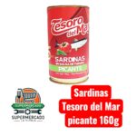 Saridina Tesoro del mar tomate con picante 160g