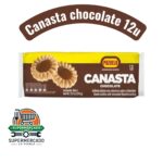 Galletas canasta chocolate 12u