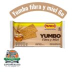 Galletas Yumbo fibra y miel 6u