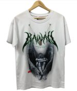 Camiseta con cadena y estampado de ángel - Image 2