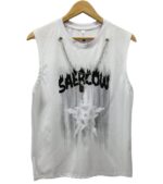 Camiseta "SAERCOW" sin mangas, con cadena - Image 2