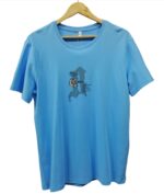 Camiseta con estampado simple "B"