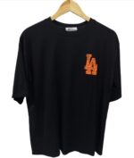 Camiseta unisex, oversize, con estampado "Los Angeles" - Image 5