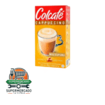 Café instantáneo Colcafe cappuccino caramelo más espuma108g 6u