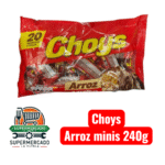 Chocolate mini choy´s arroz en bolsa 240g 20u