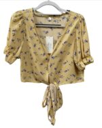 Blusas con estampado de flores, ajustable - Image 3