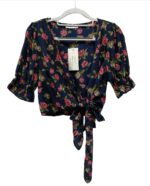 Blusas con estampado de flores, ajustable - Image 4