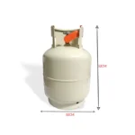 Cilindro de gas nuevo vacío 20lb