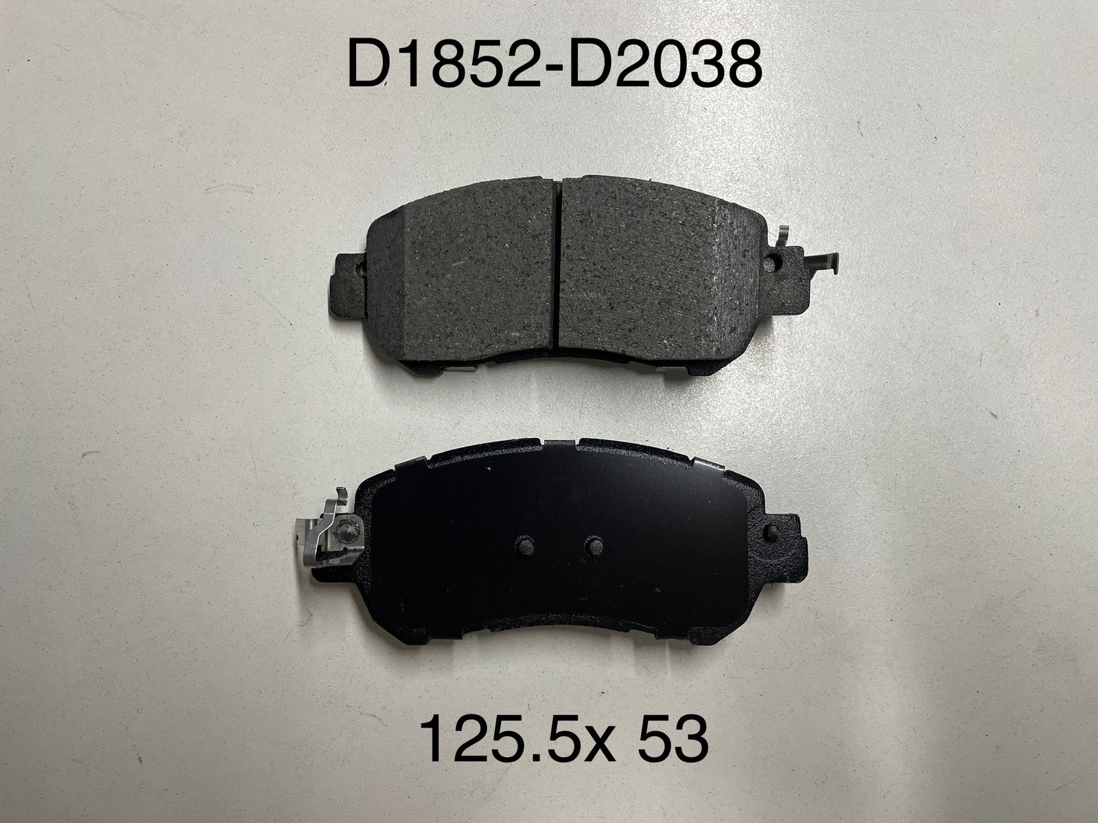 D1852 - D2038 Pastillas de frenos Nissan KICKS 15- MAZ. 2 15- D1852 D2038 D1454 D1920 D1961 - Image 1