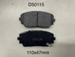 Pastillas de frenos delanteras KIA PICANTO 10- KIA MORNING 110MM D50115 E321A 58101-1YA15/ D2326 VALUE CERAMIC