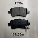 Pastillas de frenos delanteras Toyota ETIOS 12- FIAT 500 FIORIN GEELY PANDA OPEL BYD D1616 D2340 VALUE CERAMIC