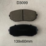 Pastillas de freno Cerámica Mitsubishi Montero Sport 17- 4605B541 D3099