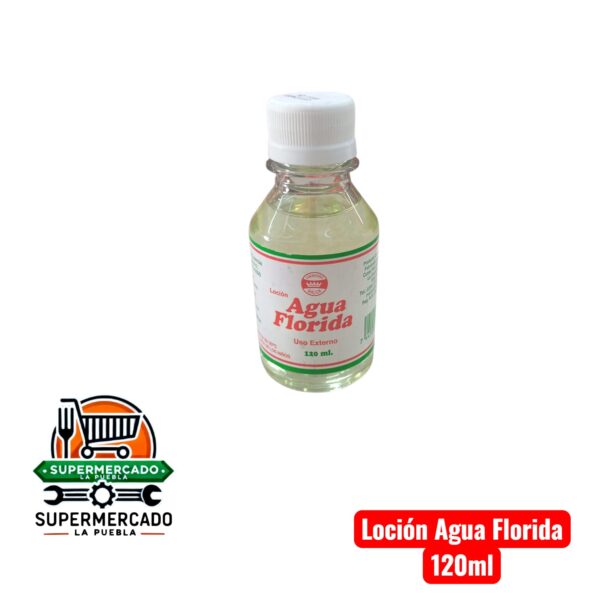 Loción agua florida 120ml