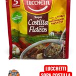 Sopa costilla con fideos lucchetti 55g