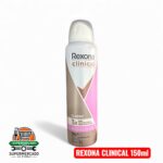 Desodorante en spray Rexona clinical women classic 150ml