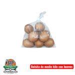 Bolsita de medio kilo con huevos