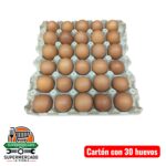 Cartón con 30 huevos