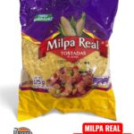 Tortillas tostadas milpa plana para chalupa 175g