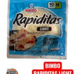 Tortillas de harina Rapiditas light 10 unidades medianas 260g