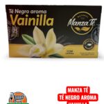 Té negro aroma vainilla Manza té 25u