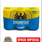 6Pack Cerveza Imperial light 350ml