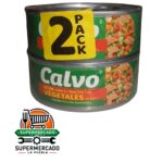 2Pack Atún Calvo lomo en trocitos con vegetales en aceite 105g
