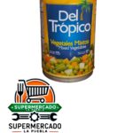 Vegetales mixtos del trópico lata 410g
