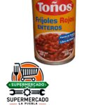 Frijoles rojos enteros Toños lata 420g