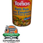 Petit pois / guisantes con zanahoria Toños lata 576g