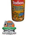 Petit pois / guisantes con zanahoria Toños lata 170g
