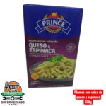 Pastas Prince Plumas queso y espinica 230g Roma