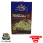 Pastas Prince Plumas con salsa carbonara 230g Roma