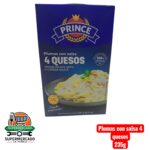 Pastas Prince Plumas con salsa 4 quesos 235g Roma