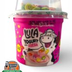 Yogurt Lula fresa topping confitado Dos pinos 118g