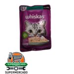 Alimento húmedo whiskas fillets atún y sardina 85g