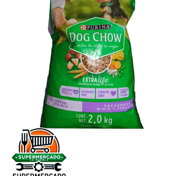 Alimento para perros cachorro minis y pequeños Dog Chow 2kg
