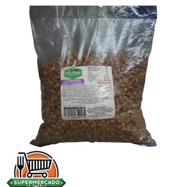 Alimento Dog chow cachorro raza pequeñas kileo 800g