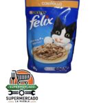 Alimento húmedo para gatos Felix pouch con pollo 85G