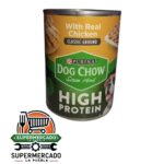 Dog chow adultos pollo high protein lata 368g