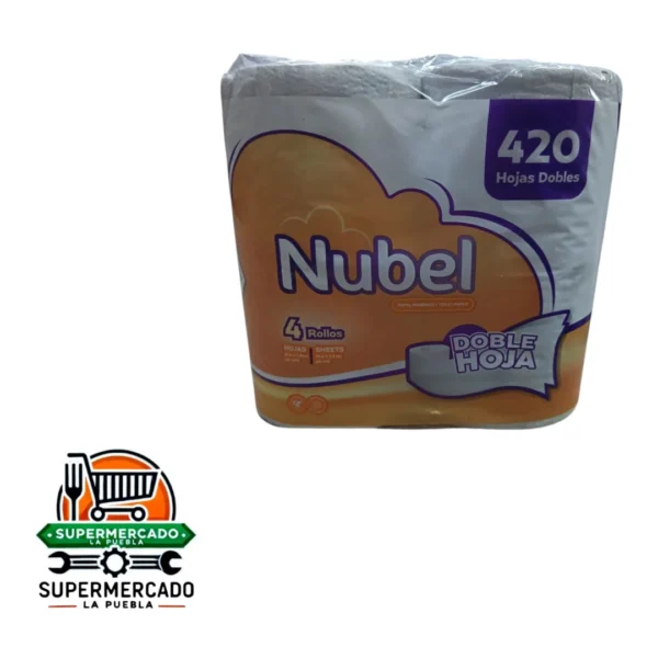 Papel Higiénico Nubel 420h 4 rollos