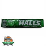 Confite halls yerbabuena lyptus verde 25g