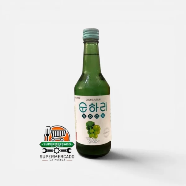 Licor soju chum churum uva verde 360ml 12%