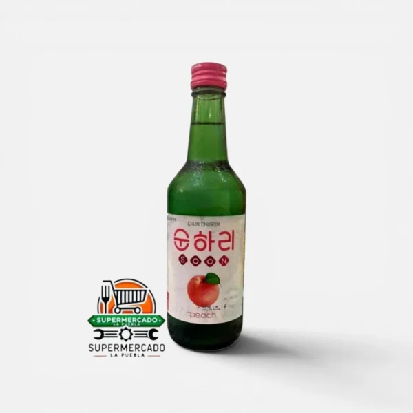 Licor soju chum churum peach 360ml 12%