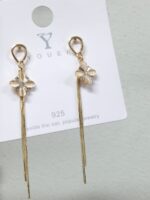 Aretes de flores, largos y cortos - Image 4