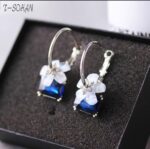 Aretes de flores, largos y cortos - Image 10