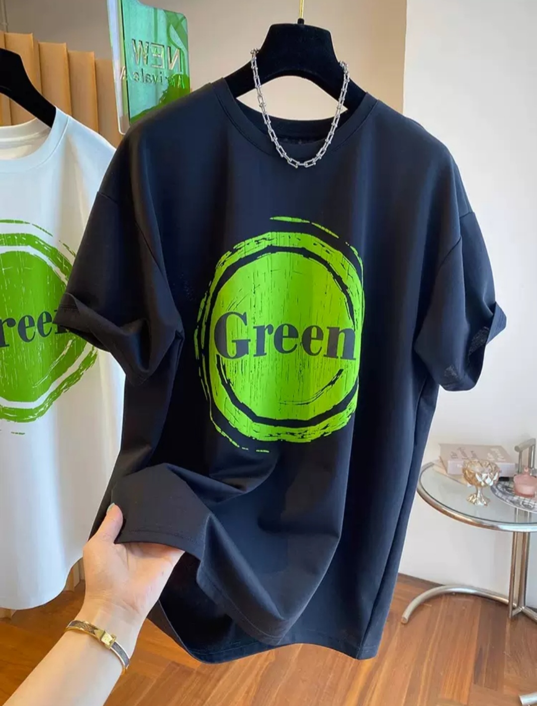 dc4587be-992b-438a-a36c-414d34fd4c53 Camiseta para hombre con estampado "Green" - Image 1