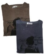 Camiseta oversize para mujer con estampado - Image 2