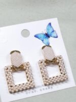 Aretes de perlas elegantes, largos y cortos - Image 5