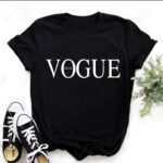 Camiseta oversize con estampado "Vogue" - Image 2